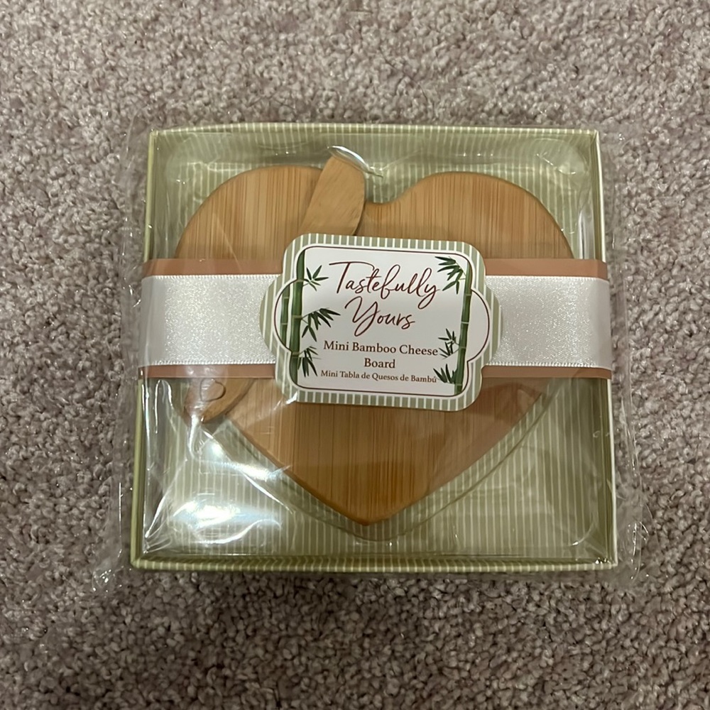 Mini Bamboo Cheese Board